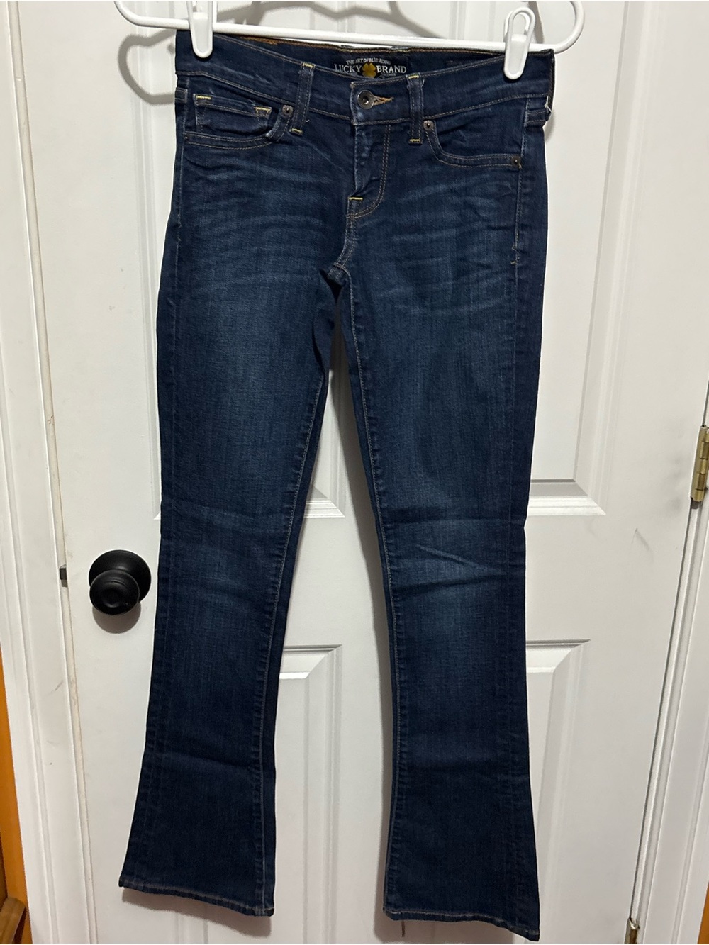 Lucky Brand Dark Indigo Flare Jeans